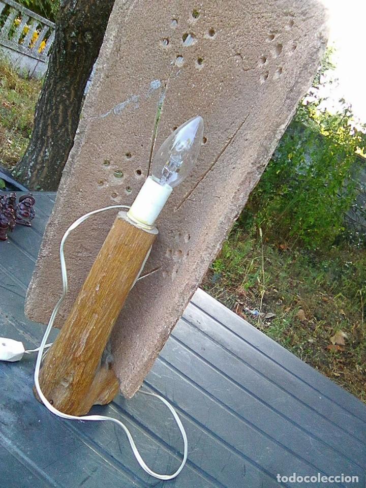 Artesan&iacute;a: L&aacute;mpara de teja hecha a mano - Foto 4