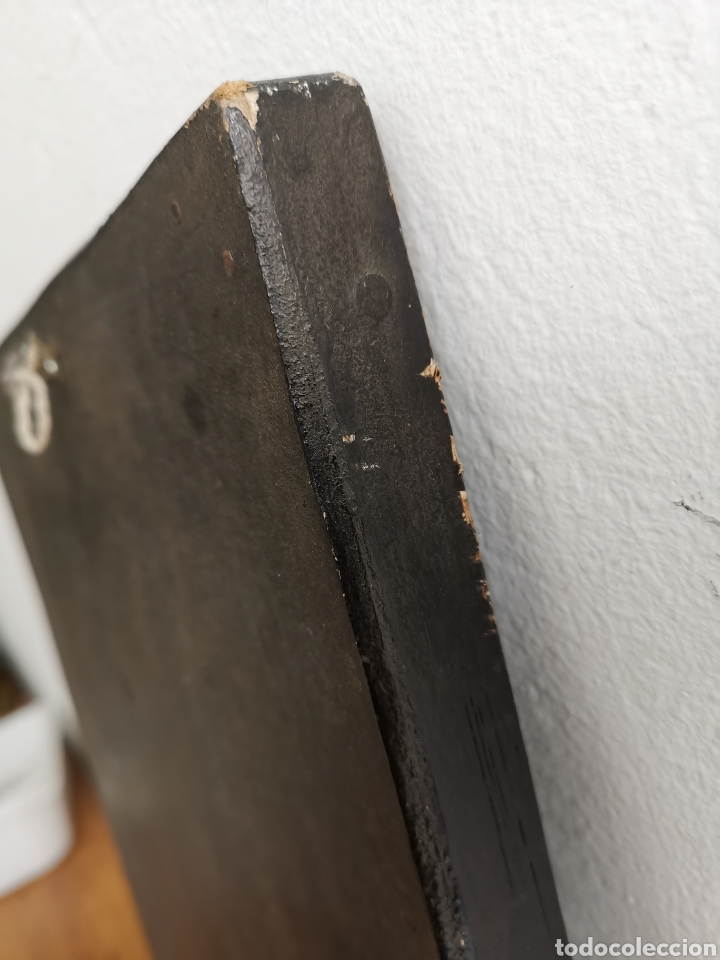 Artesan&iacute;a: Cuadro de m&aacute;scara africana de madera. - Foto 8