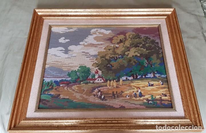 Artesan&iacute;a: Cuadro bordado en petit point - Foto 2