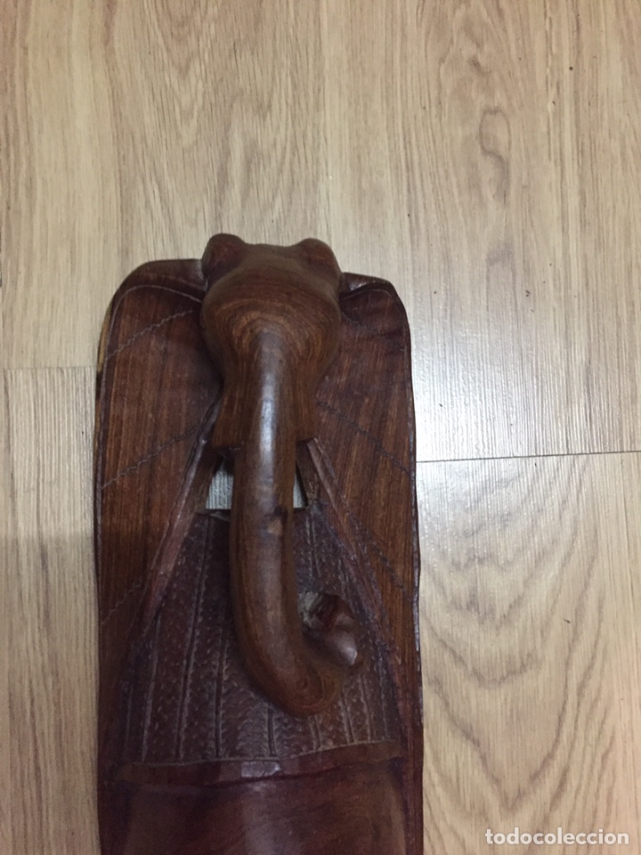 Artesan&iacute;a: M&aacute;scara de madera africana - Foto 4