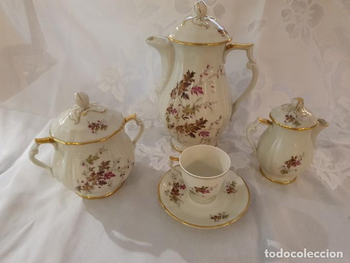 Artesan&iacute;a: Juego de caf&eacute; Limoges - Foto 4