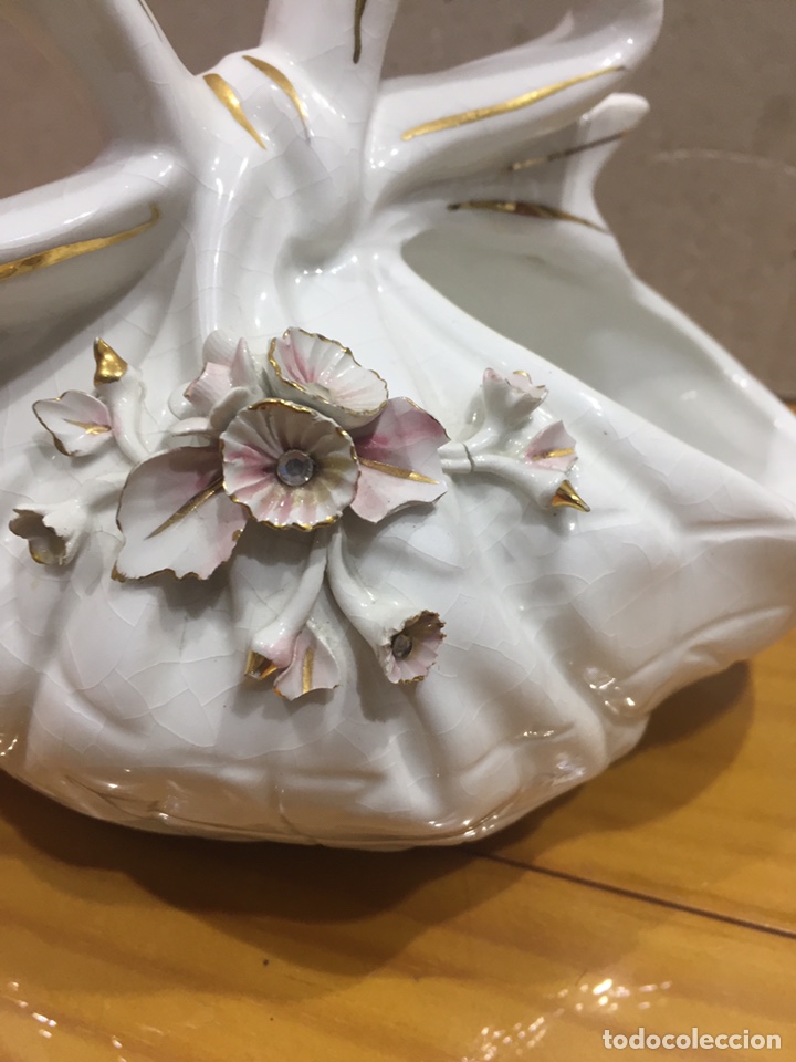 Artesan&iacute;a: Cesto de porcelana - Foto 2