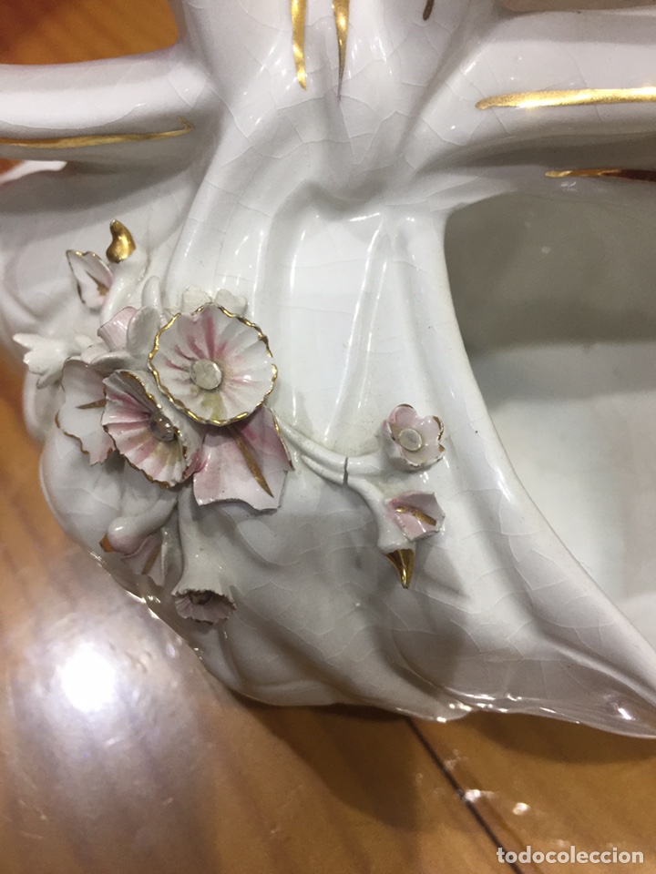 Artesan&iacute;a: Cesto de porcelana - Foto 3