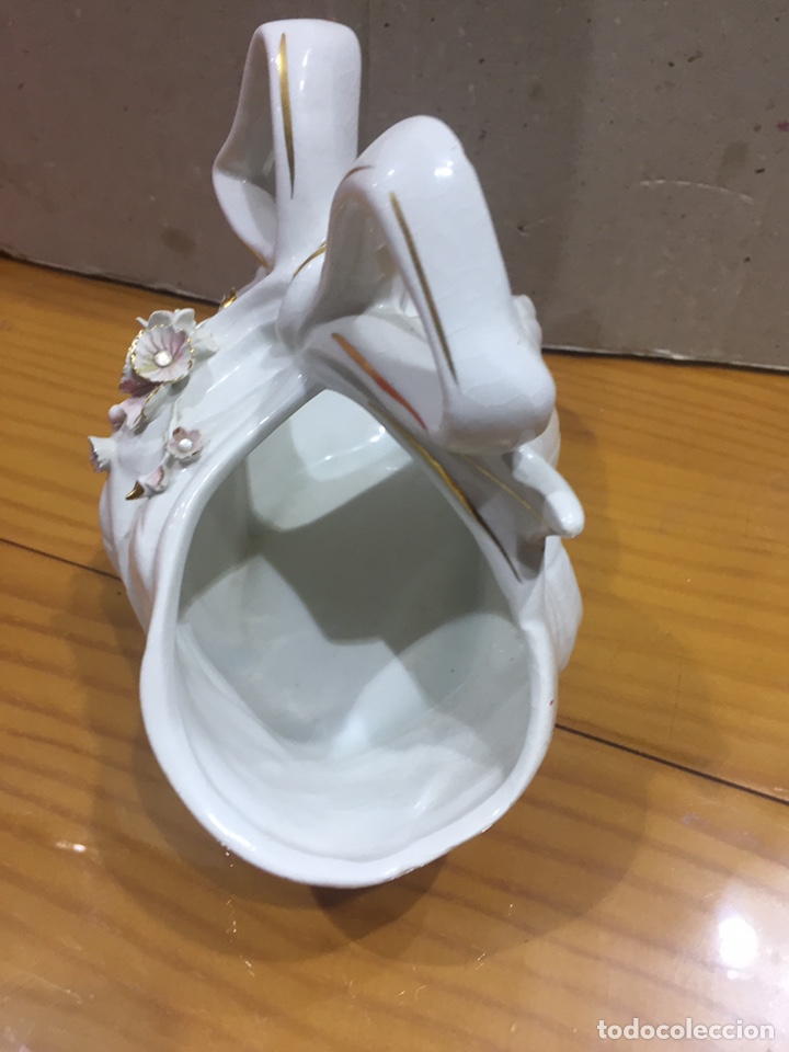 Artesan&iacute;a: Cesto de porcelana - Foto 4