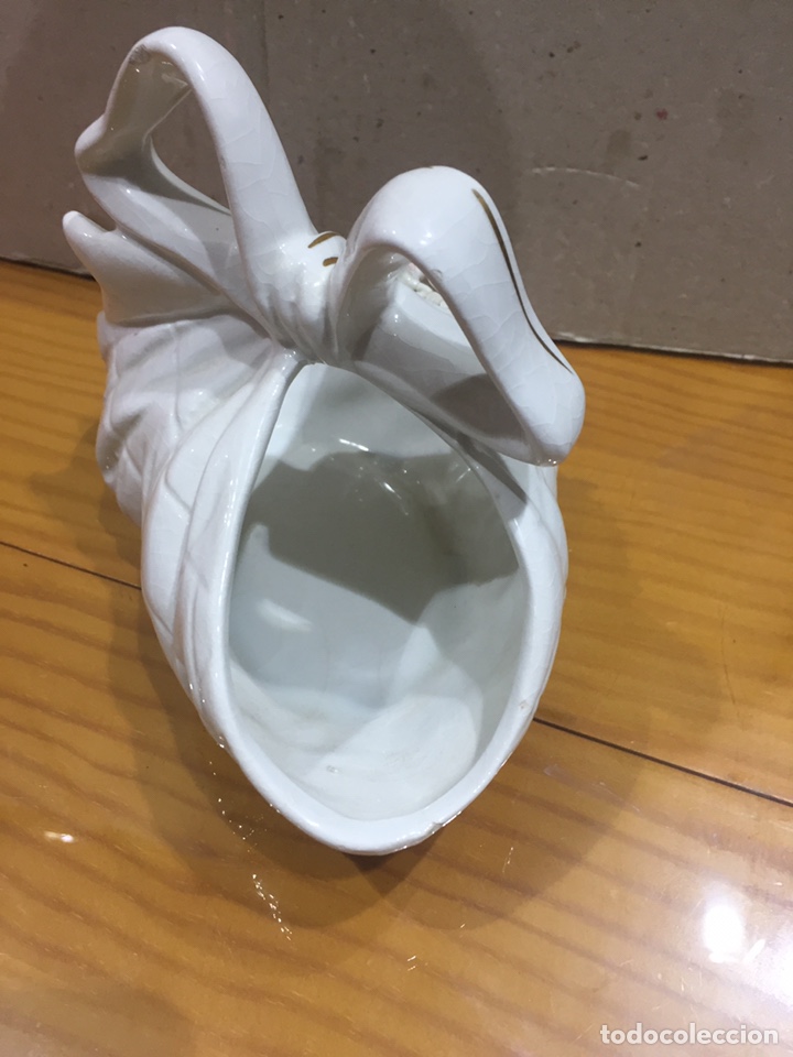 Artesan&iacute;a: Cesto de porcelana - Foto 6