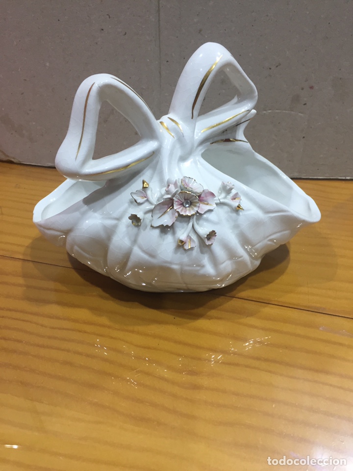 Artesan&iacute;a: Cesto de porcelana - Foto 1