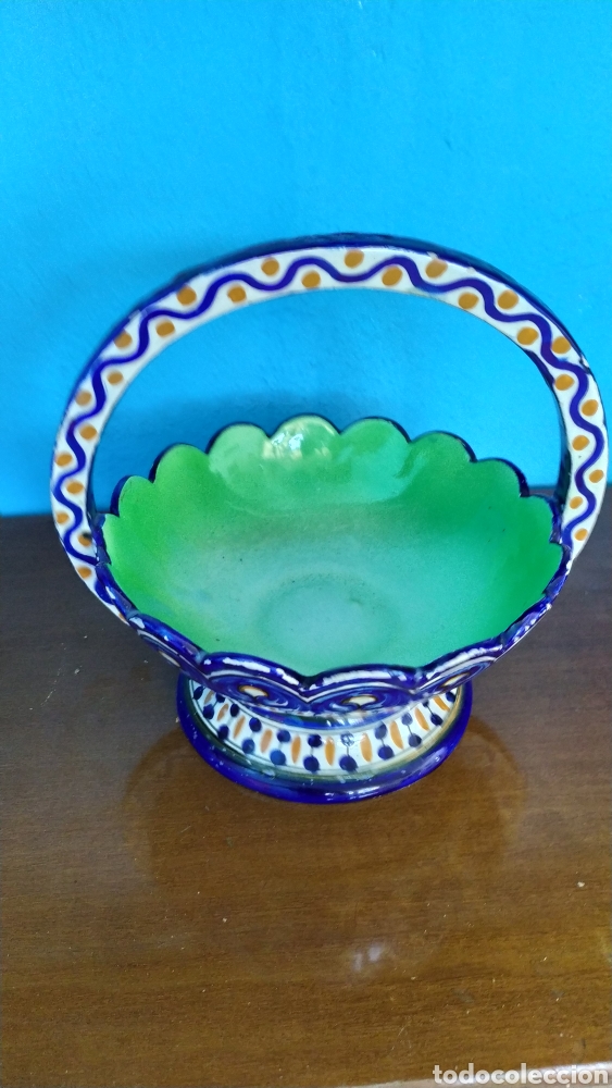 Artesan&iacute;a: Frutero o centro de mesa antiguo - Foto 2