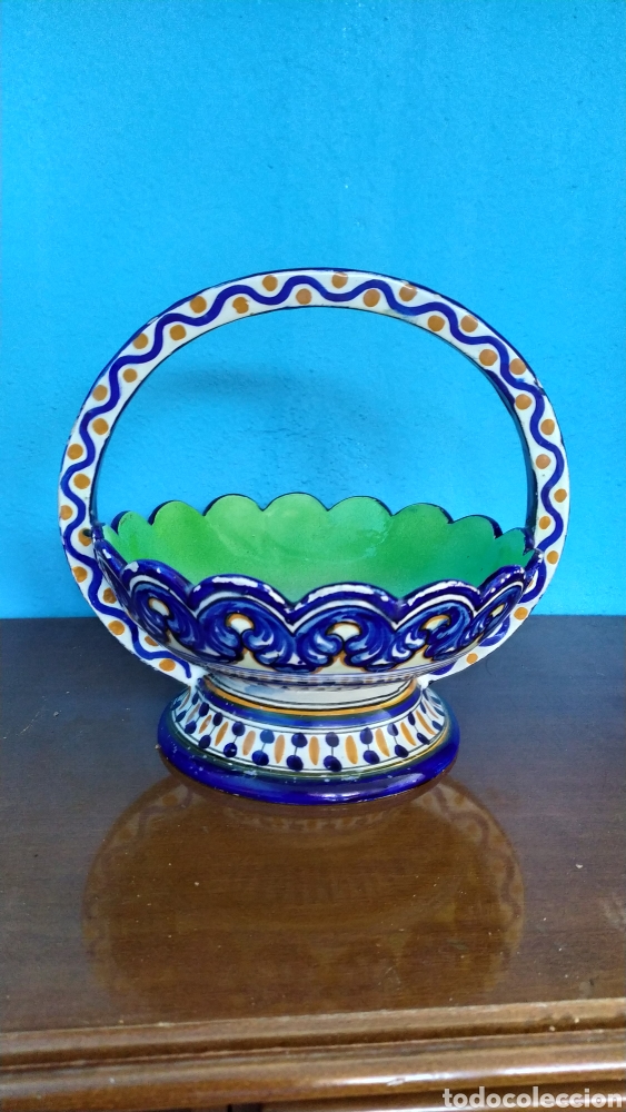 Artesan&iacute;a: Frutero o centro de mesa antiguo - Foto 1