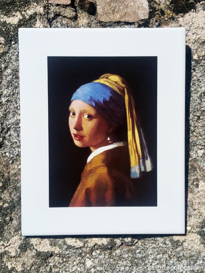 Artesan&iacute;a: Azulejo La joven de la perla - Foto 1