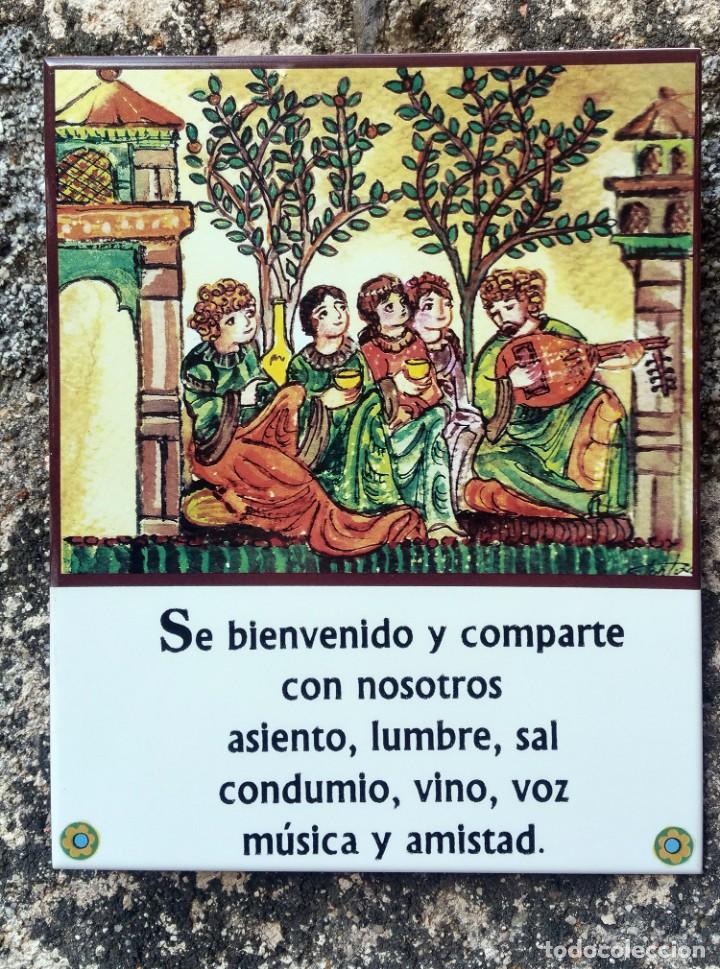 Artesan&iacute;a: Azulejo de Bienvenida - Foto 1