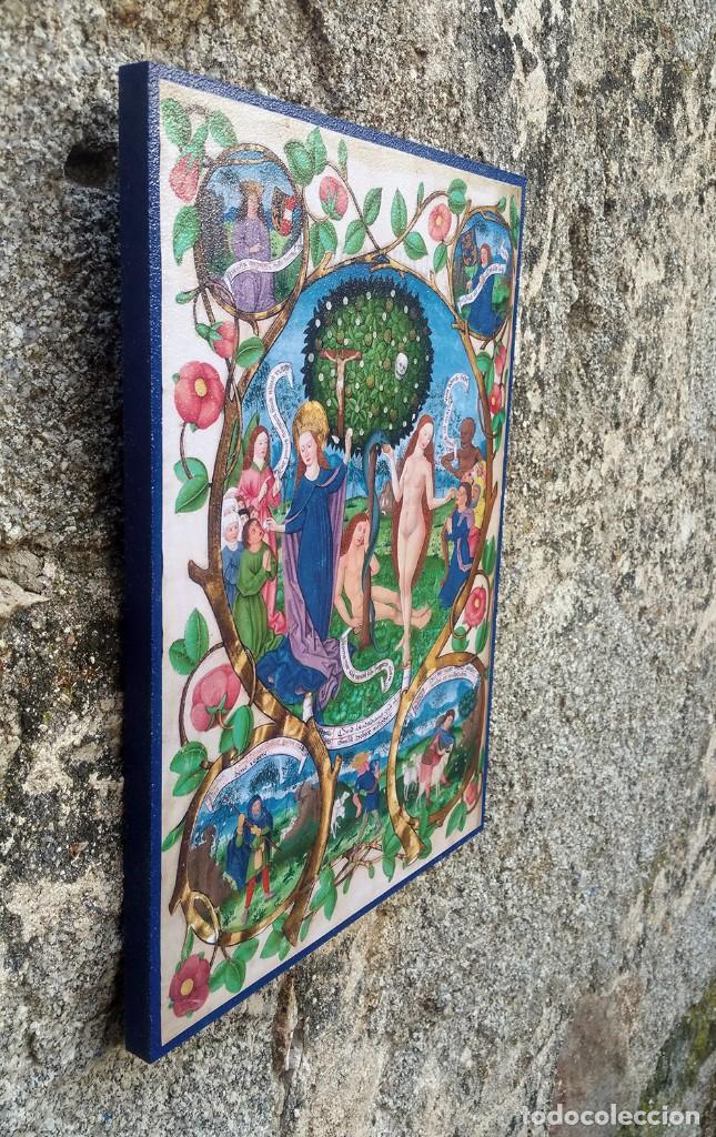 Artesan&iacute;a: Cuadro &Aacute;rbol del bien y del mal - Foto 3