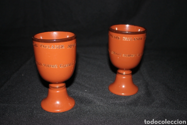 Artesan&iacute;a: Juego de Copas cer&aacute;micas de cerveza - Foto 2