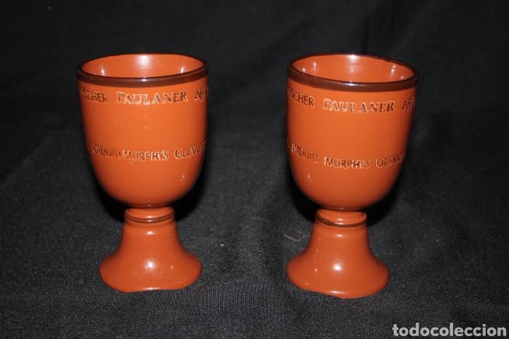Artesan&iacute;a: Juego de Copas cer&aacute;micas de cerveza - Foto 1