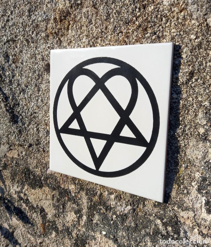 Artesan&iacute;a: Azulejo Heartagram - Foto 3