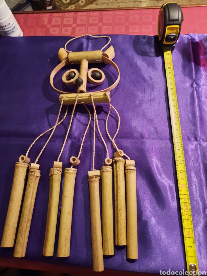 Artesan&iacute;a: Buho de bamb&uacute; composici&oacute;n artesana - Foto 3