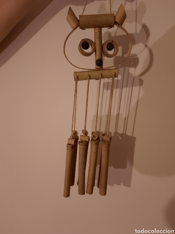 Artesan&iacute;a: Buho de bamb&uacute; composici&oacute;n artesana - Foto 1