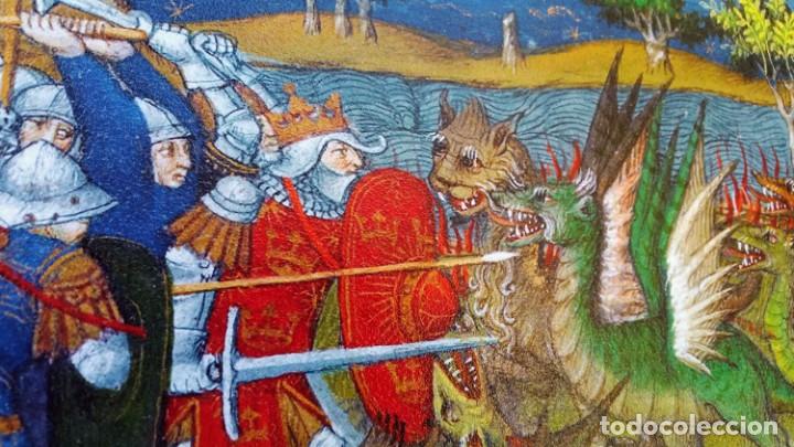 Artesan&iacute;a: Cuadro Batalla contra dragones - Foto 4