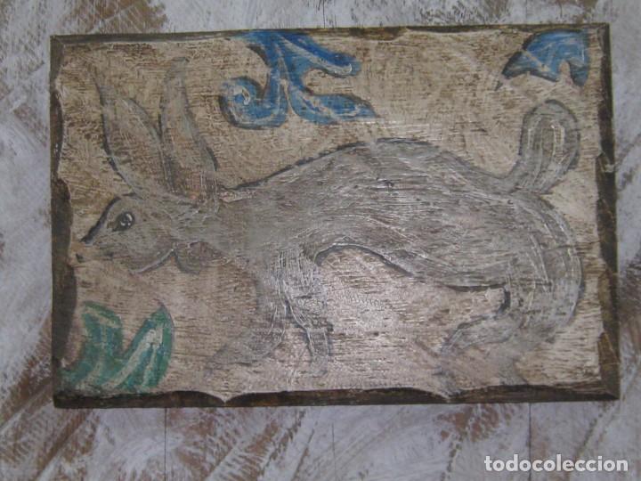 Artesan&iacute;a: Tablilla del conejo. - Foto 1
