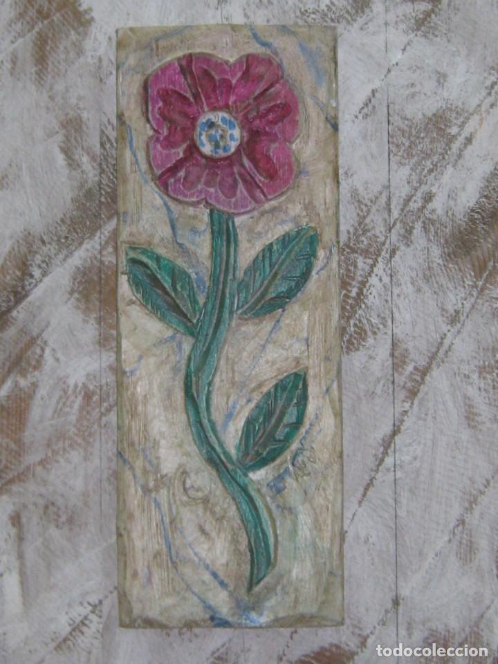 Artesan&iacute;a: Tablilla flor. - Foto 1