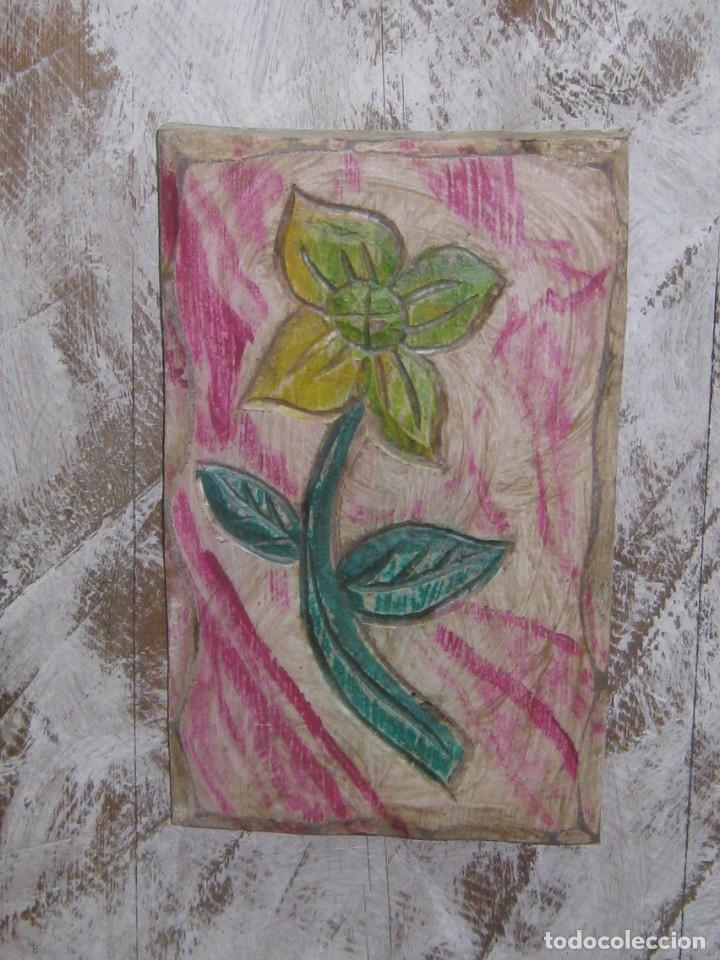 Artesan&iacute;a: Flor arte pobre. - Foto 1