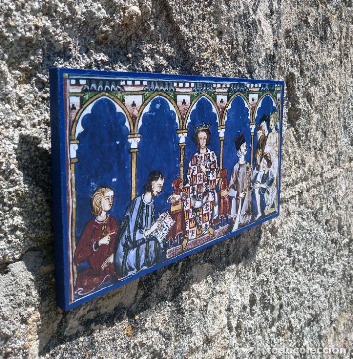 Artesan&iacute;a: Cuadro Alfonso X - Foto 2