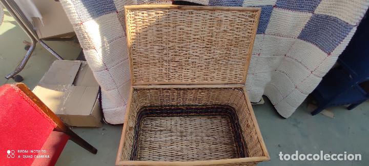 Artesan&iacute;a: cesto de ca&ntilde;a - Foto 4