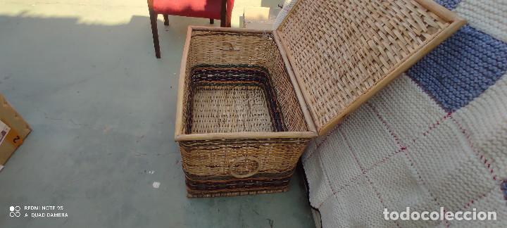 Artesan&iacute;a: cesto de ca&ntilde;a - Foto 5