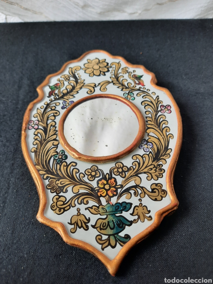 Artesan&iacute;a: Espejo con cornucopia artesan&iacute;a del Per&uacute;. - Foto 4