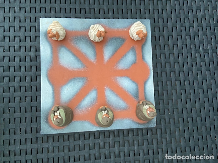 Artesan&iacute;a: Tres en raya de cer&aacute;mica - Foto 4