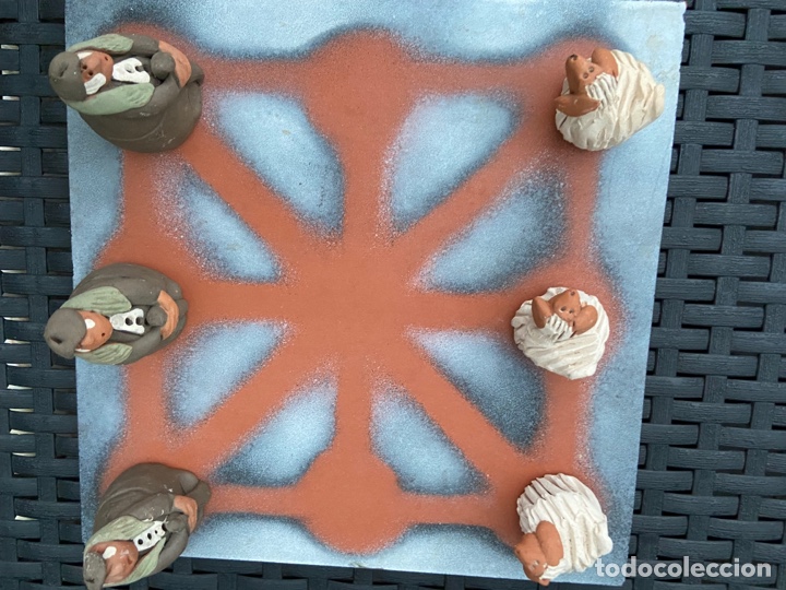 Artesan&iacute;a: Tres en raya de cer&aacute;mica - Foto 1