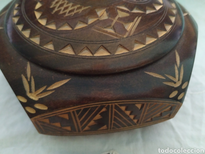 Artesan&iacute;a: Caja madera tallada - Foto 4