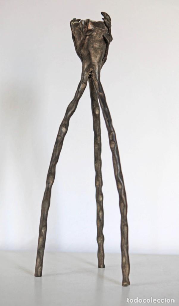 Artesan&iacute;a: Portavelas de bronce labrado - Foto 1