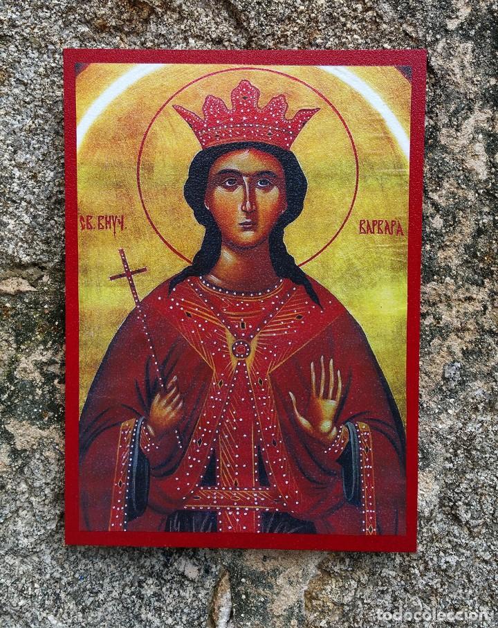 Artesan&iacute;a: Cuadro Santa B&aacute;rbara - Foto 1