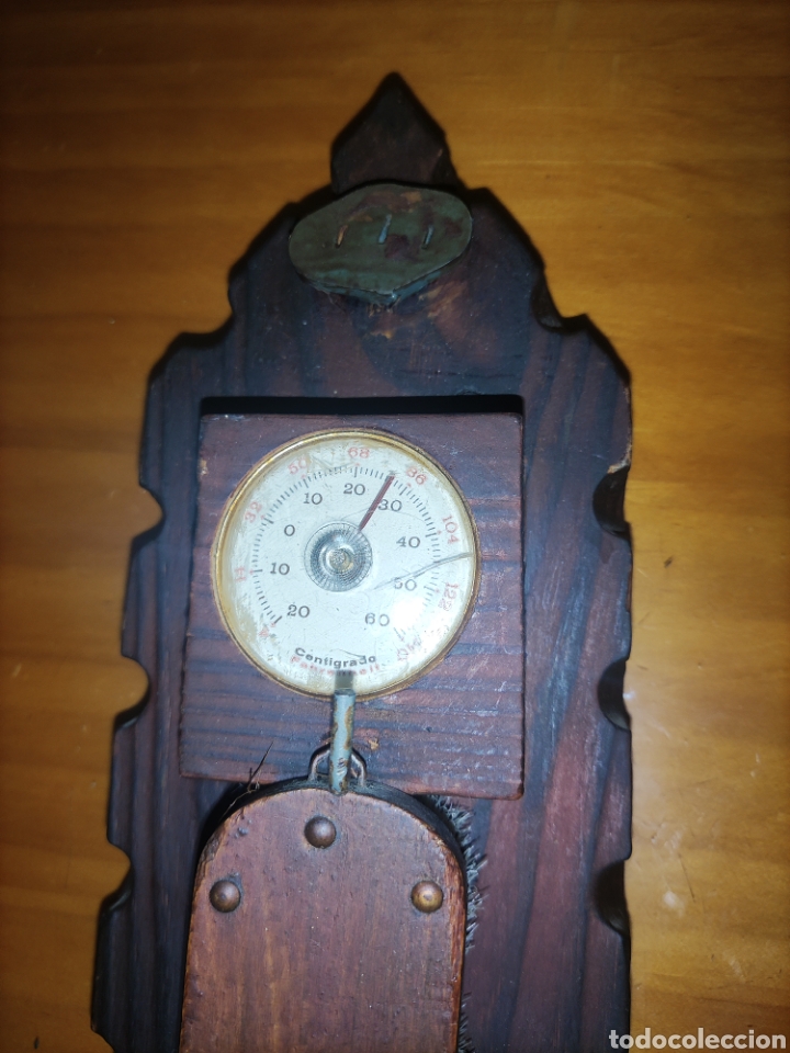 Artesan&iacute;a: Cepillo para la ropa con soporte de madera. - Foto 2