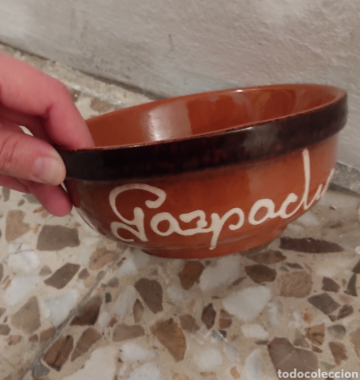 Artesan&iacute;a: Cuenco de barro de gazpacho - Foto 2