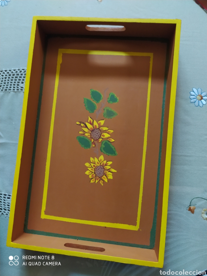 Artesan&iacute;a: Bandeja pintada a mano - Foto 2