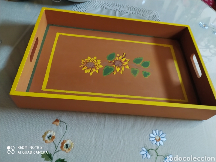 Artesan&iacute;a: Bandeja pintada a mano - Foto 3