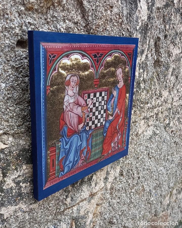 Artesan&iacute;a: Cuadro Ajedrez medieval - Foto 2