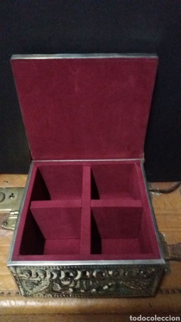 Artesan&iacute;a: Caja de madera y alpaca - Foto 2