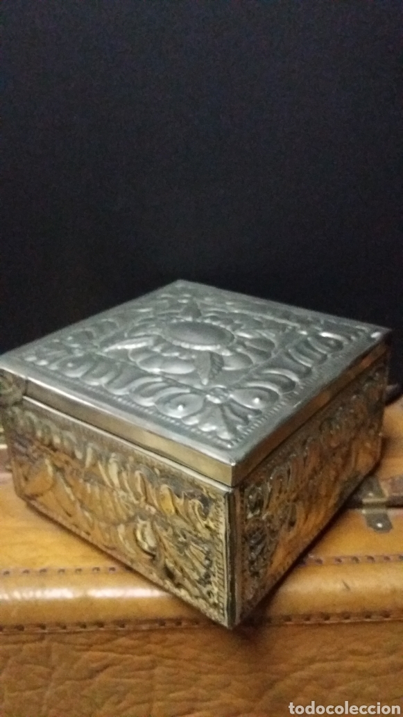 Artesan&iacute;a: Caja de madera y alpaca - Foto 4