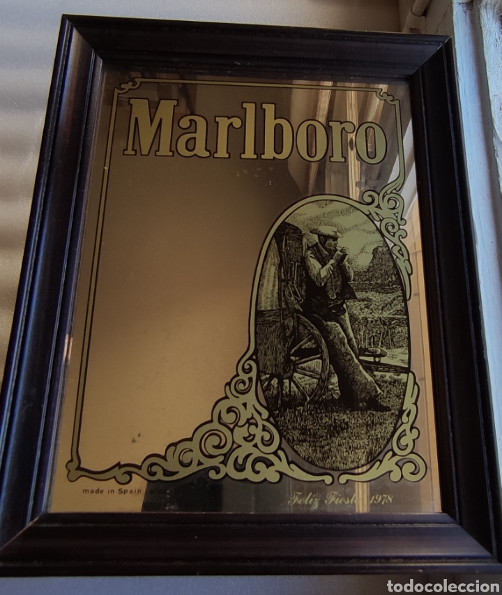 Artesan&iacute;a: Espejo MARLBORO - Foto 2