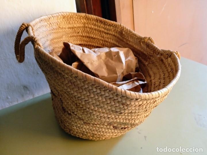 Artesan&iacute;a: Cesta antigua de palma - Foto 3