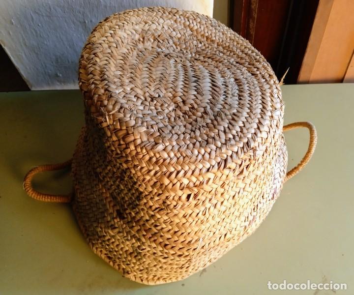 Artesan&iacute;a: Cesta antigua de palma - Foto 4