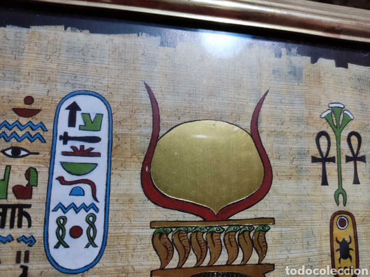 Artesan&iacute;a: Cuadro papiro Egipto - Foto 2