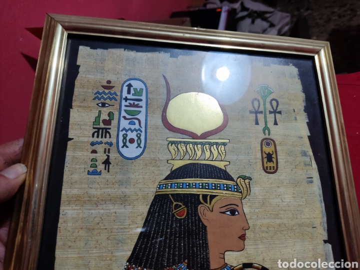 Artesan&iacute;a: Cuadro papiro Egipto - Foto 3