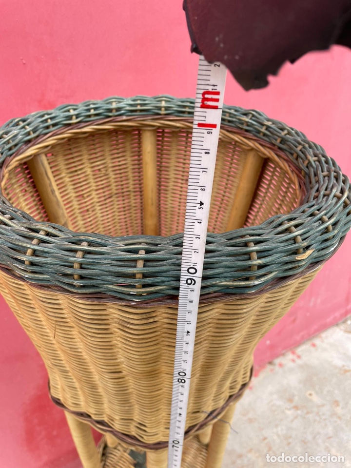 Artesan&iacute;a: Macetero mimbre - Foto 5