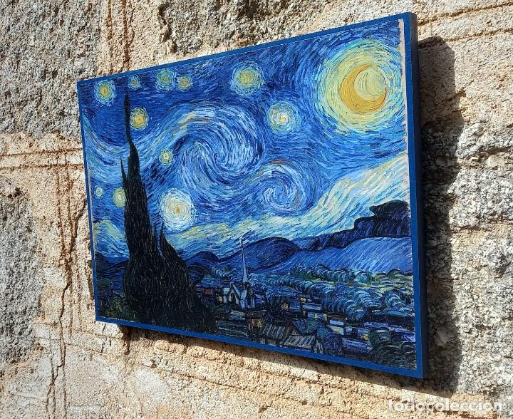 Artesan&iacute;a: Cuadro La noche estrellada - Foto 2