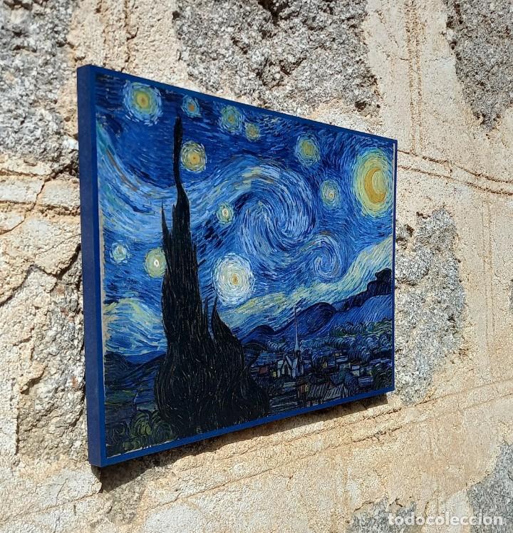 Artesan&iacute;a: Cuadro La noche estrellada - Foto 4