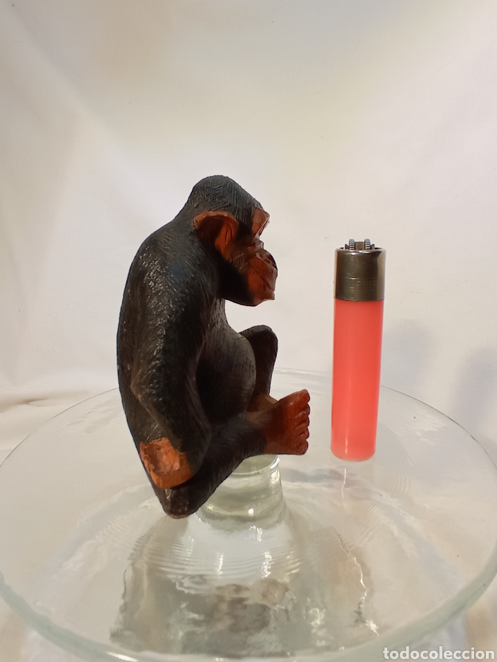 Artesan&iacute;a: GORILA EN MADERA TALLADA - Foto 5