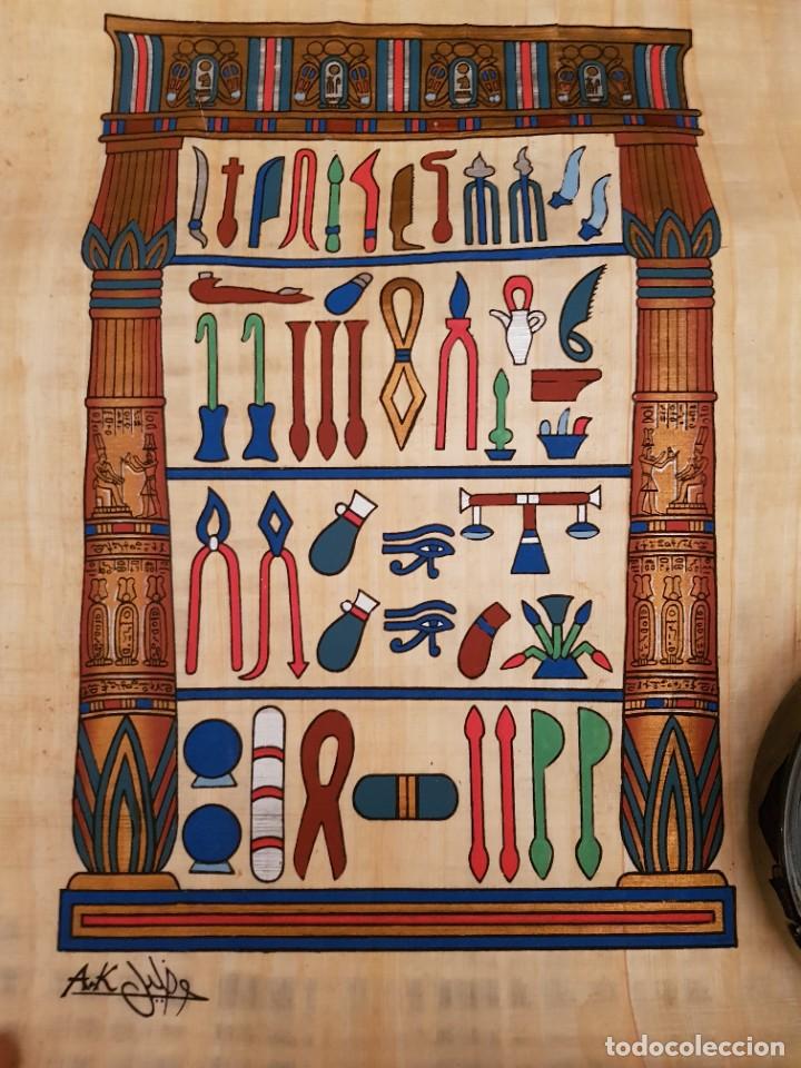 Artesan&iacute;a: papiro original de Egipto - Foto 1